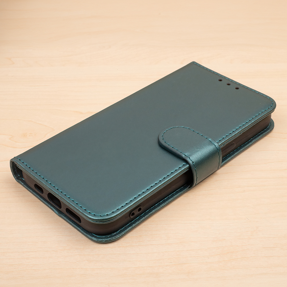 Pokrowiec etui z klapk Smart Classic zielone Xiaomi Redmi Note 13 5G / 6