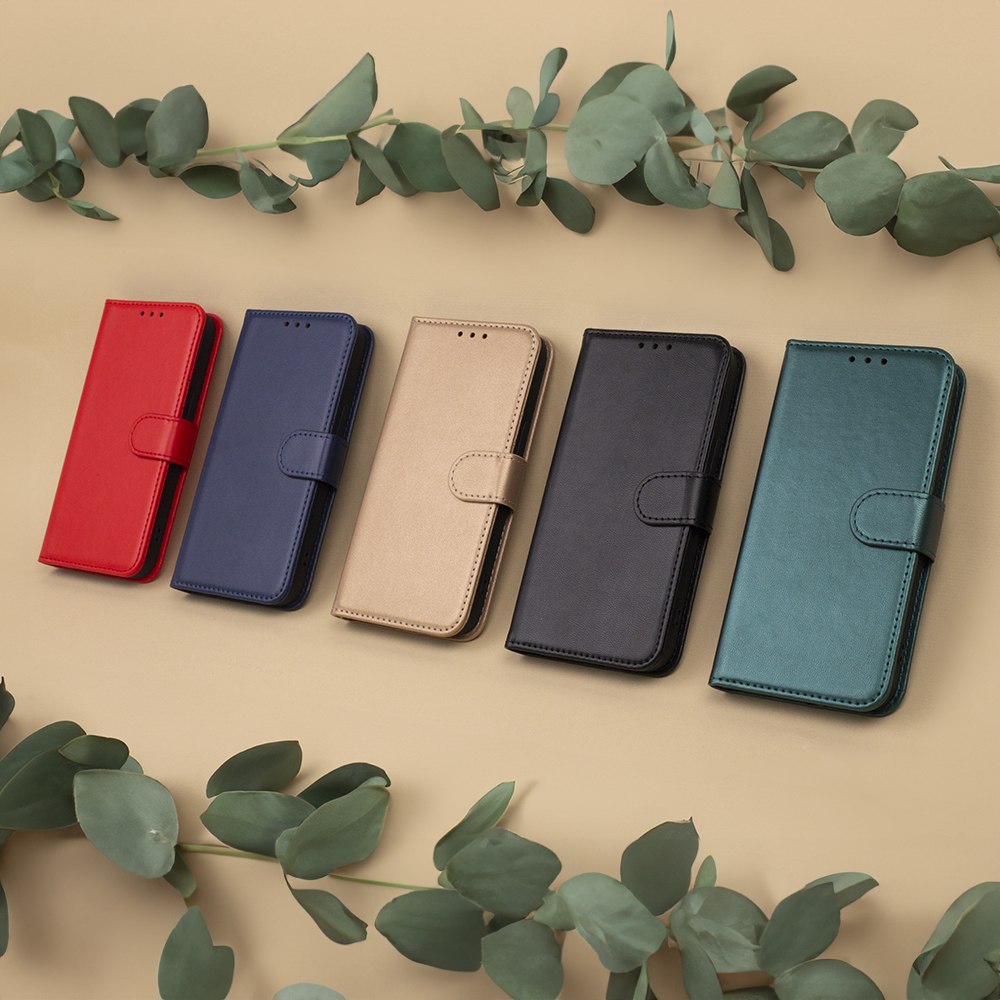 Pokrowiec etui z klapką Smart Classic złote SAMSUNG Galaxy A26 5G / 12