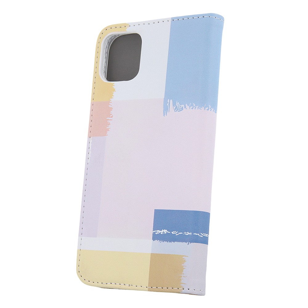 Pokrowiec etui z klapk Smart Trendy Coloured wzr Pastel Square SAMSUNG Galaxy A14 5G / 2