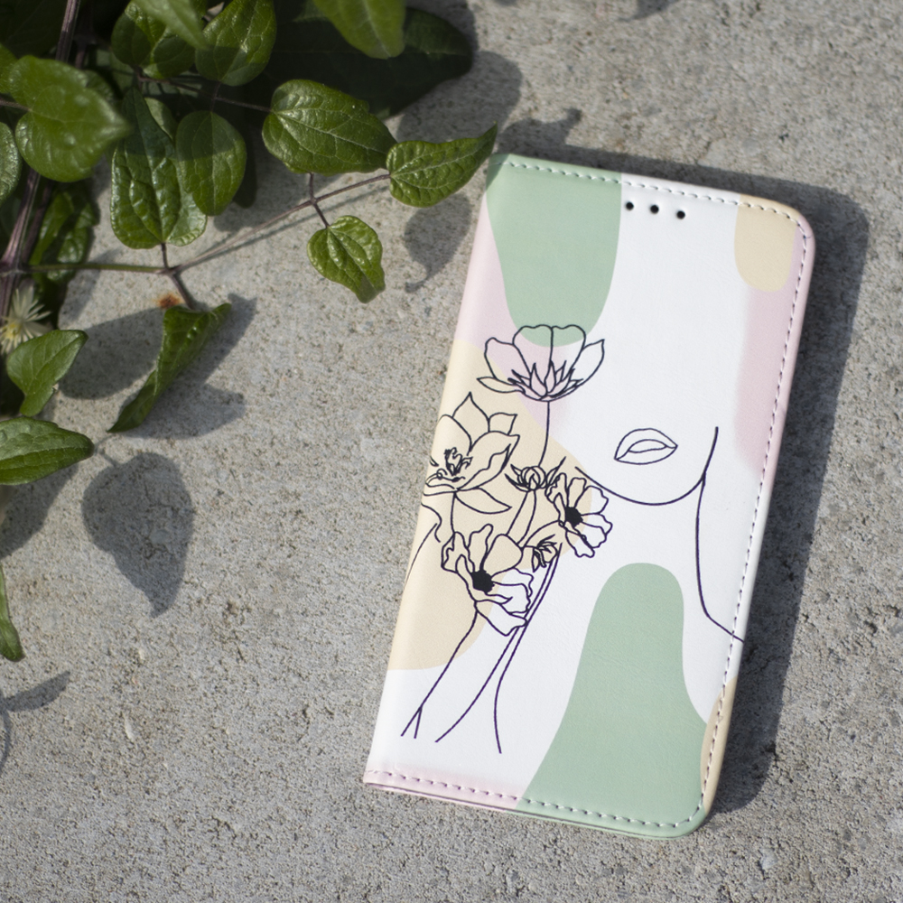 Pokrowiec etui z klapk Smart Trendy Girly Art wzr 1 Xiaomi Redmi 9A / 3