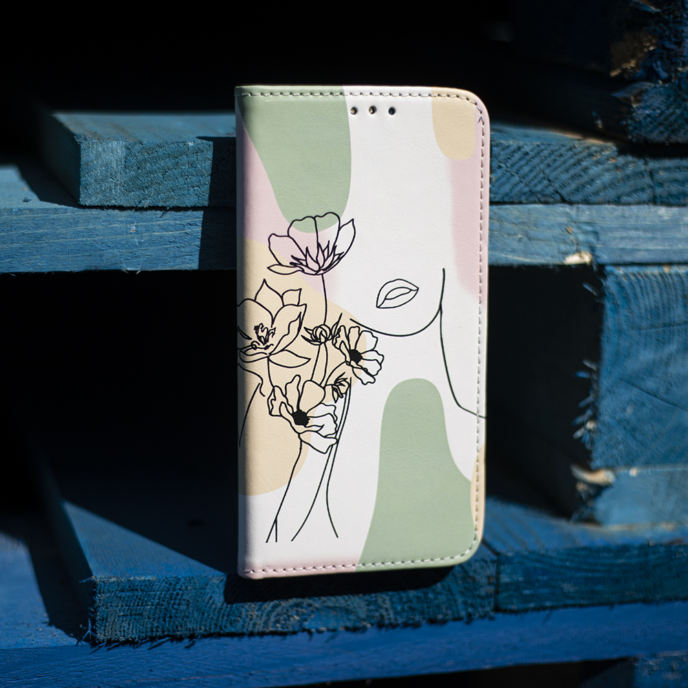 Pokrowiec etui z klapk Smart Trendy Girly Art wzr 1 Xiaomi Redmi 9A / 5