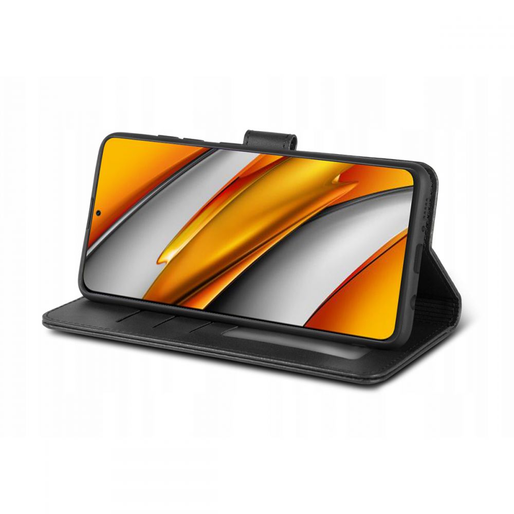 Pokrowiec etui z klapk Tech-protect Wallet 2 czarne Xiaomi Poco F3 / 2