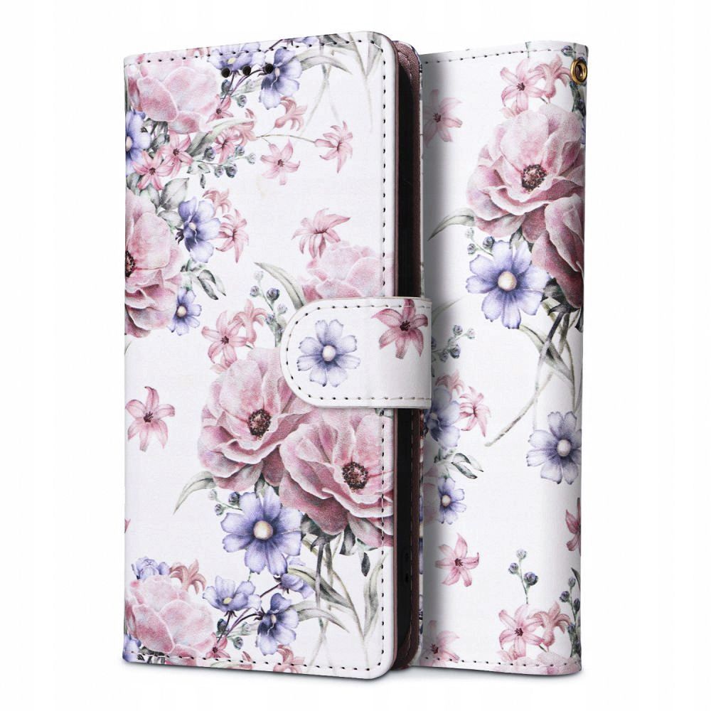 Pokrowiec etui z klapk Tech-protect Wallet Blossom flower Xiaomi Poco X5 5G