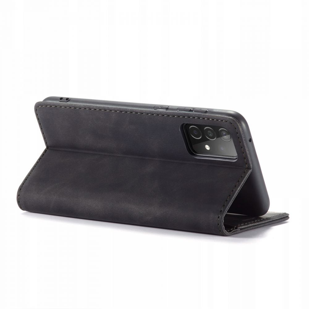 Pokrowiec etui z klapk Tech-protect Wallet ciemnoszary SAMSUNG Galaxy A72 / 4