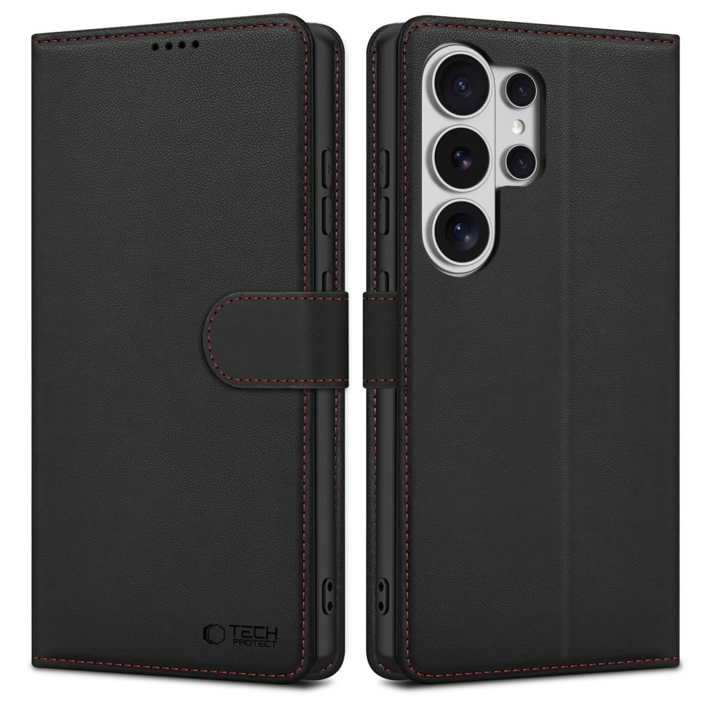 Pokrowiec etui z klapk� Tech-protect Wallet Czarne czarne SAMSUNG Galaxy S26 Ultra / 2