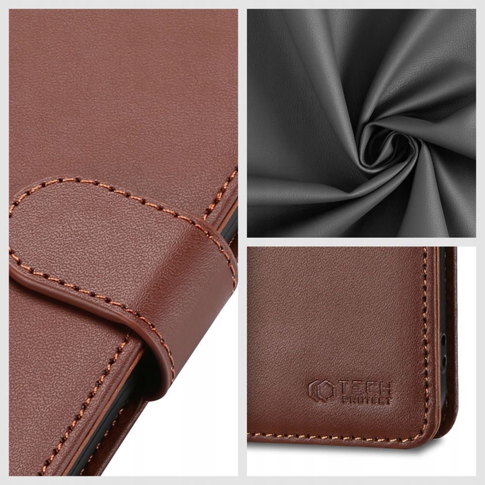 Pokrowiec etui z klapk Tech-protect Wallet Czarne czarne Xiaomi 14T / 3