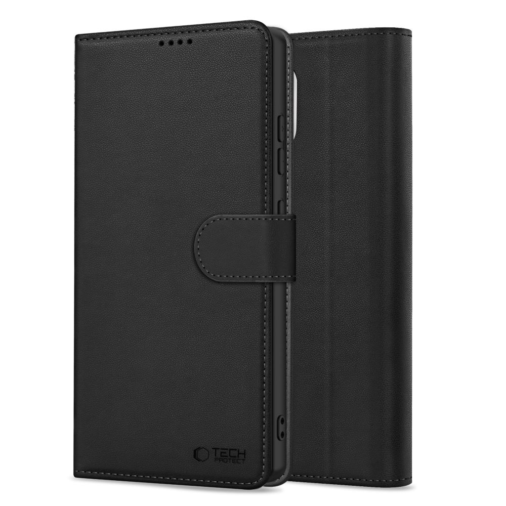 Pokrowiec etui z klapką Tech-protect Wallet czarne MOTOROLA Edge 70 Fusion / 2 Pokrowiec etui z klapką Tech-protect Wallet czarne MOTOROLA Edge 70 Fusion / 2