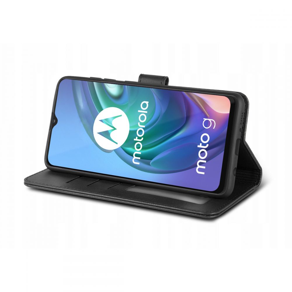 Pokrowiec etui z klapką Tech-protect Wallet czarne MOTOROLA Moto G30 / 2 Pokrowiec etui z klapką Tech-protect Wallet czarne MOTOROLA Moto G30 / 2