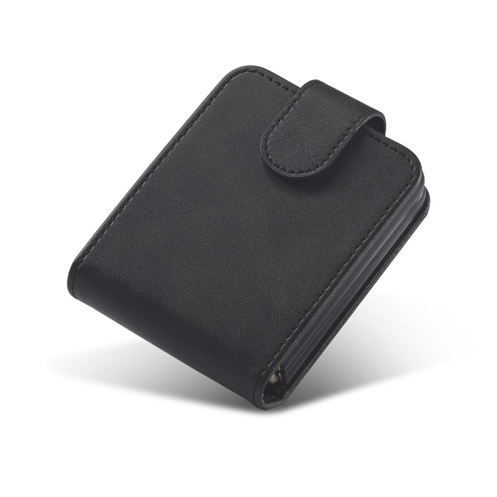 Pokrowiec etui z klapk Tech-protect Wallet czarne SAMSUNG Galaxy Z Flip 4