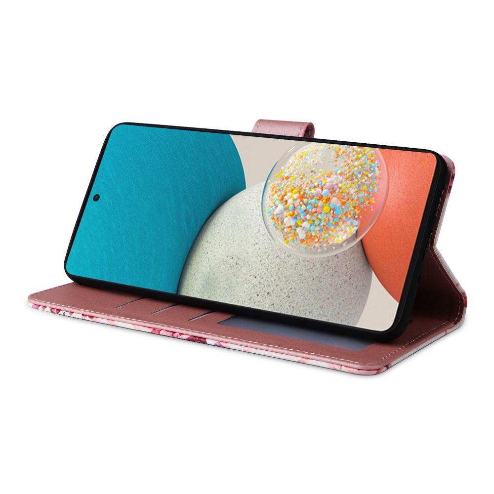 Pokrowiec etui z klapk Tech-protect Wallet Floral rose SAMSUNG Galaxy A53 5G / 3