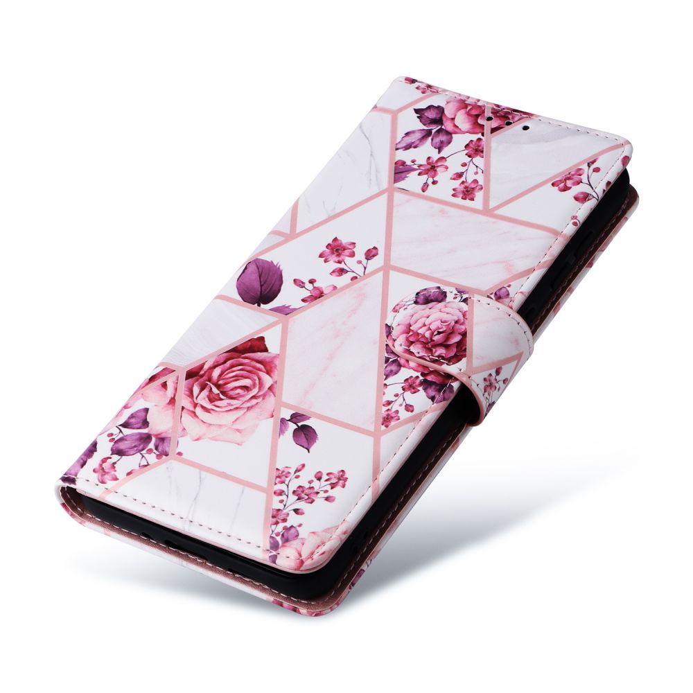 Pokrowiec etui z klapk Tech-protect Wallet Floral rose SAMSUNG Galaxy A53 5G / 4