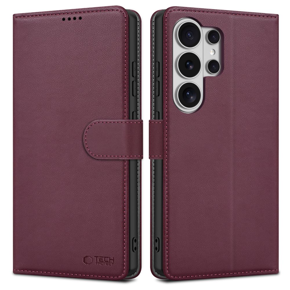Pokrowiec etui z klapk� Tech-protect Wallet mulberry SAMSUNG Galaxy S26 Ultra