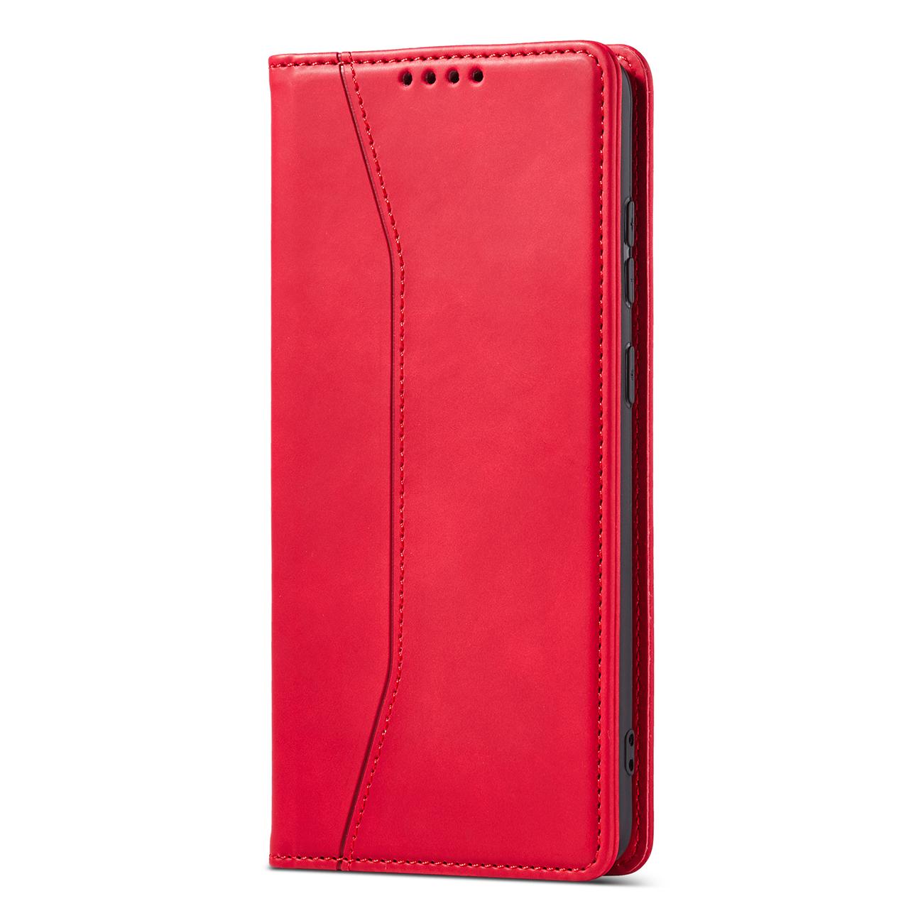 Pokrowiec etui z klapk Wallet Magnet czerwone SAMSUNG Galaxy A13 5G / 2