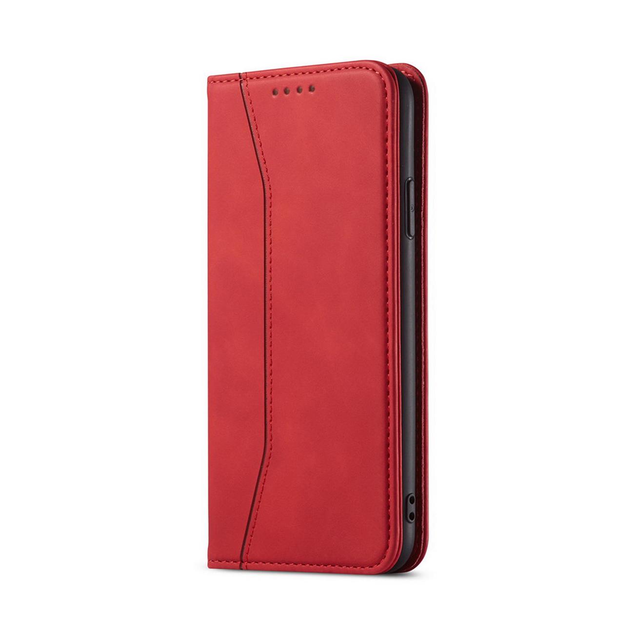 Pokrowiec etui z klapk Wallet Magnet czerwone SAMSUNG Galaxy A53 5G / 4