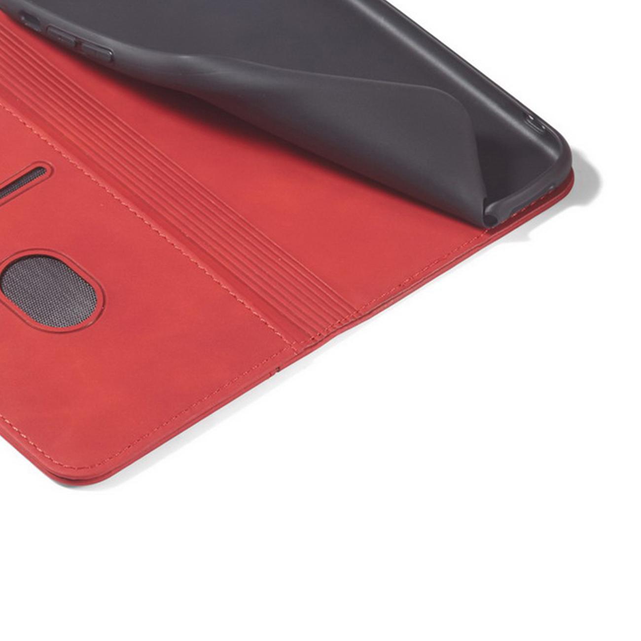 Pokrowiec etui z klapk Wallet Magnet czerwone SAMSUNG Galaxy A53 5G / 9