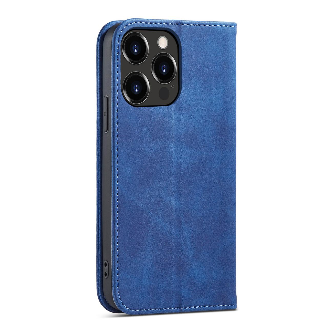 Pokrowiec etui z klapk Wallet Magnet niebieskie APPLE iPhone 13 Pro / 3