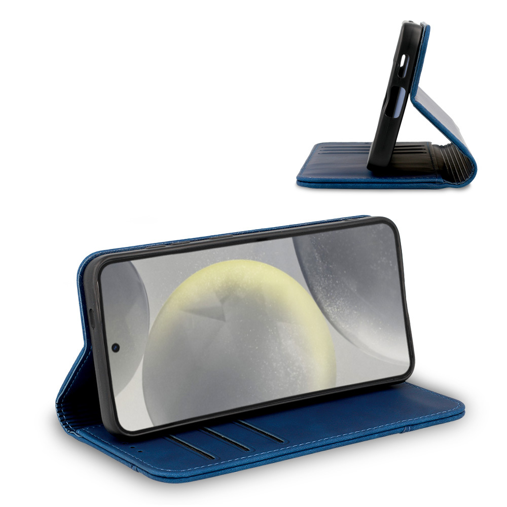 Pokrowiec etui z klapk� Wonder Prime granatowe SAMSUNG Galaxy S26 Ultra / 6