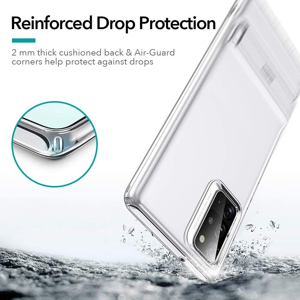 Pokrowiec etui z podstawk Esr Air Shield Boost Przeroczyste SAMSUNG Galaxy Note 20 Ultra / 2