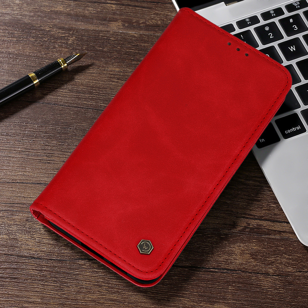 Pokrowiec etui zamykane Kabura Wonder Smart czerwone SAMSUNG Galaxy S24 Plus / 7