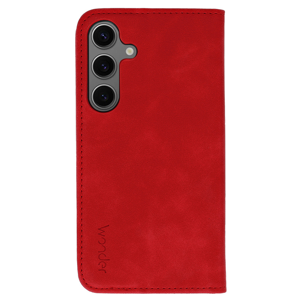 Pokrowiec etui zamykane Kabura Wonder Smart czerwone Xiaomi Redmi Note 14 Pro 5G / 3 Pokrowiec etui zamykane Kabura Wonder Smart czerwone Xiaomi Redmi Note 14 Pro 5G / 3