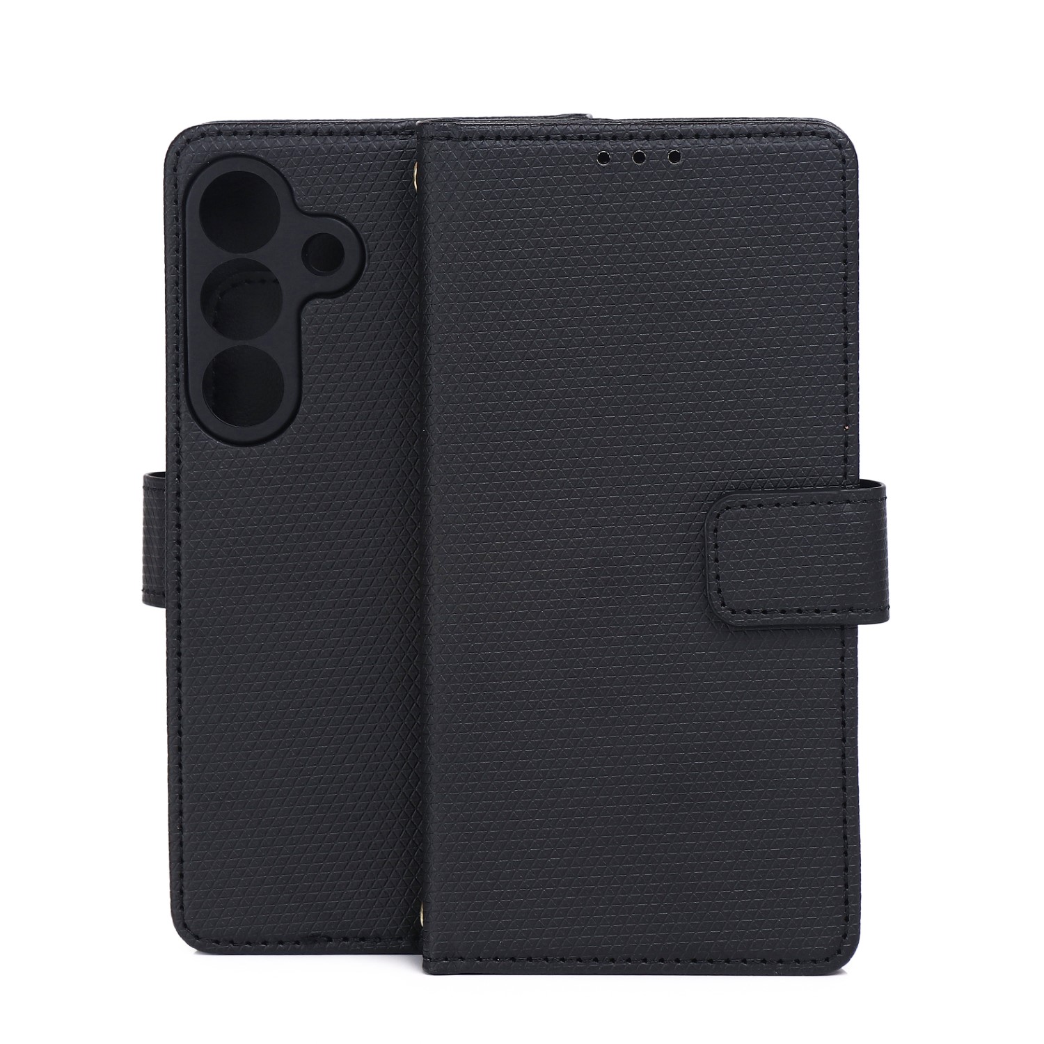 Pokrowiec etui zamykane Smart Triangle czarne Google Pixel 10a