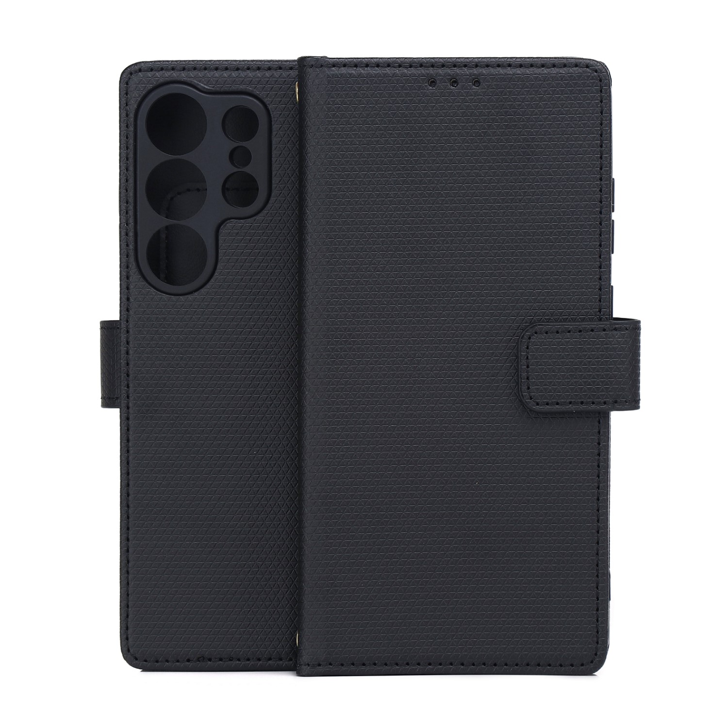 Pokrowiec etui zamykane Smart Triangle czarne SAMSUNG Galaxy S26 Ultra