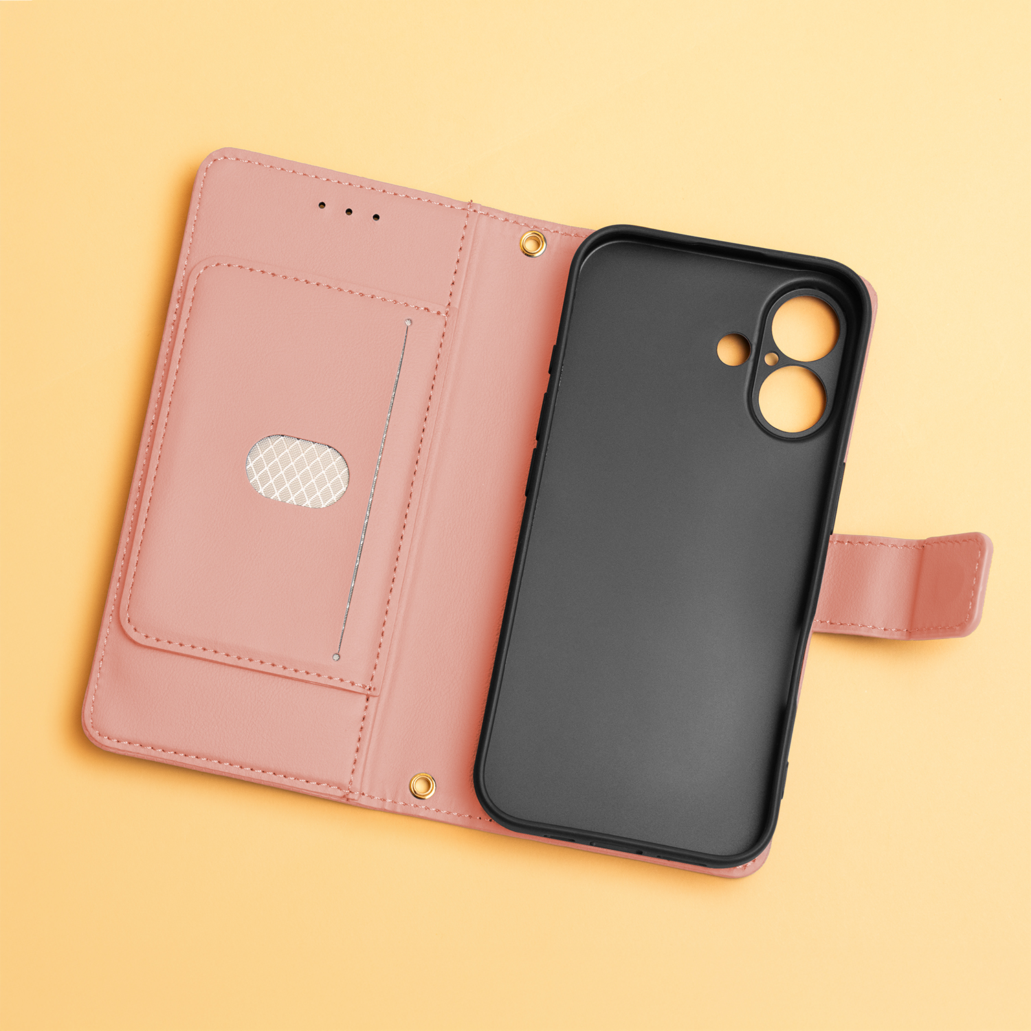 Pokrowiec etui zamykane Smart Triangle różowe APPLE iPhone 18 Pro / 5 Pokrowiec etui zamykane Smart Triangle różowe APPLE iPhone 18 Pro / 5