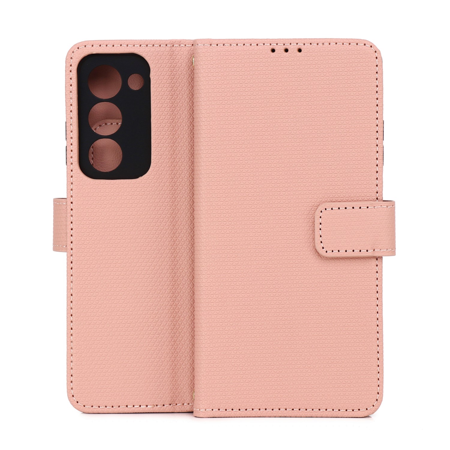 Pokrowiec etui zamykane Smart Triangle r�owe Oppo A5 5G / 2