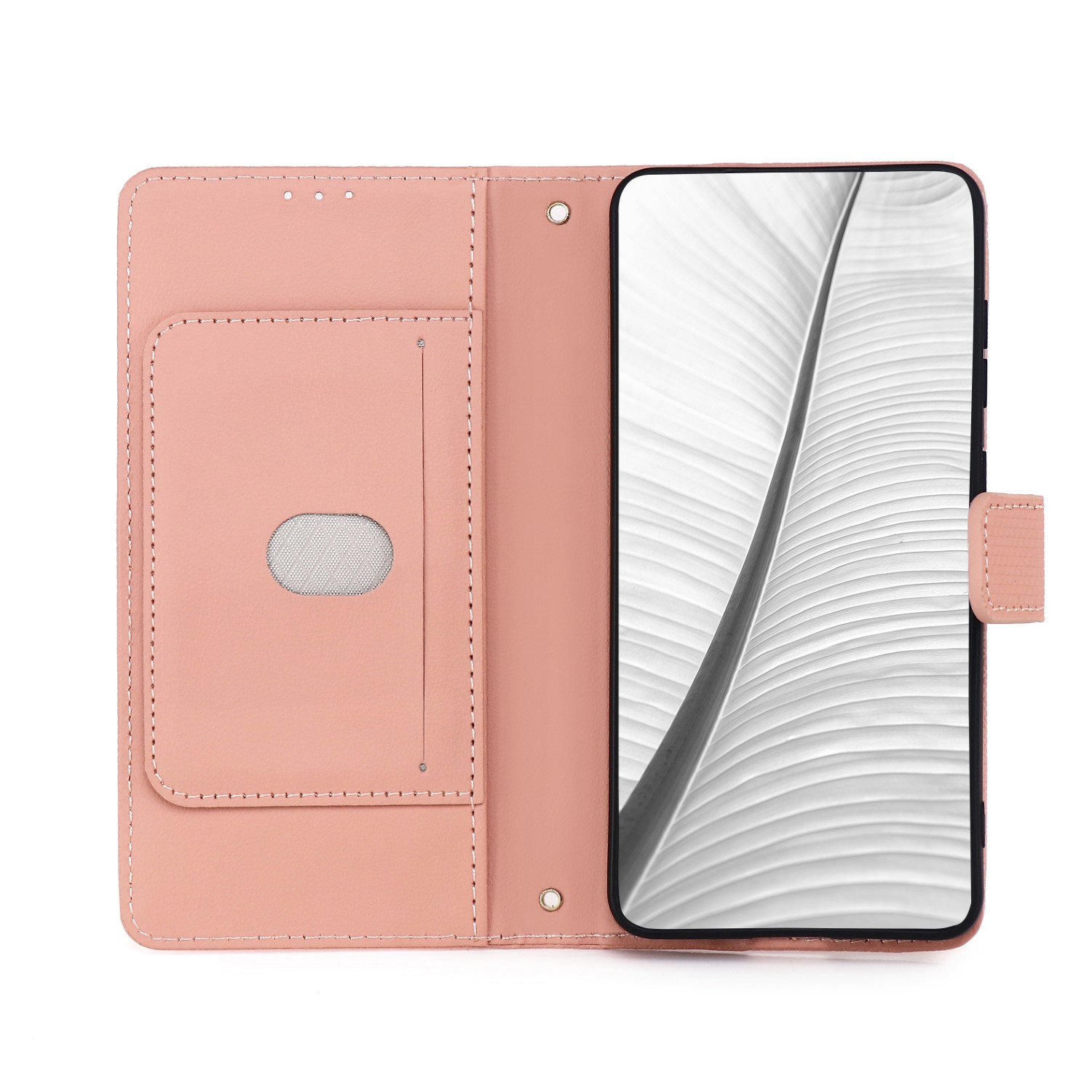 Pokrowiec etui zamykane Smart Triangle r�owe Xiaomi Redmi 15C 5G / 2