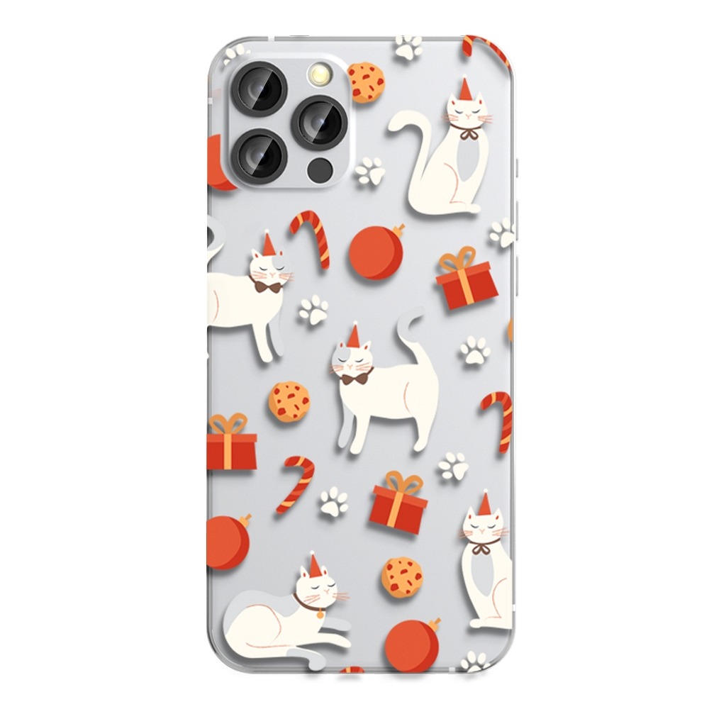 Pokrowiec etui zimowe wzr kot Xiaomi Redmi 9AT