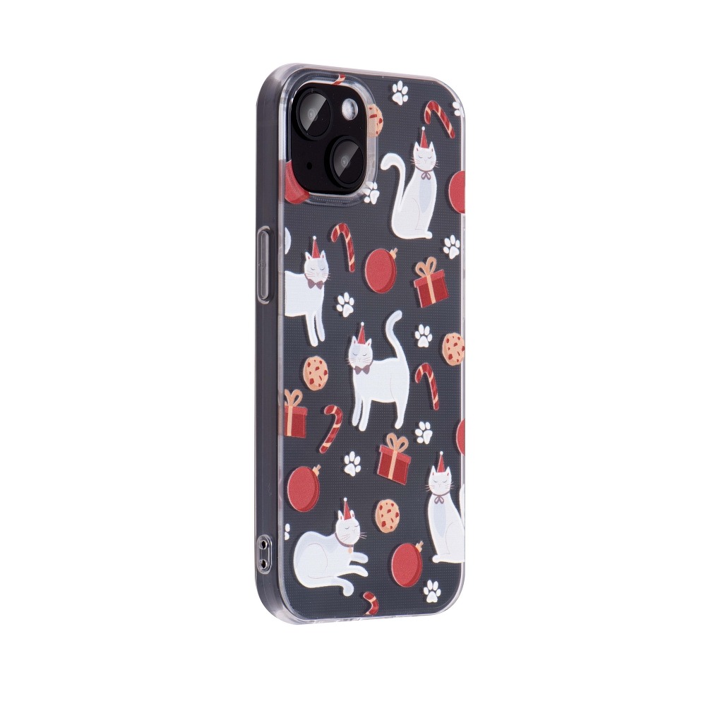 Pokrowiec etui zimowe wzr kot Xiaomi Redmi 9AT / 3