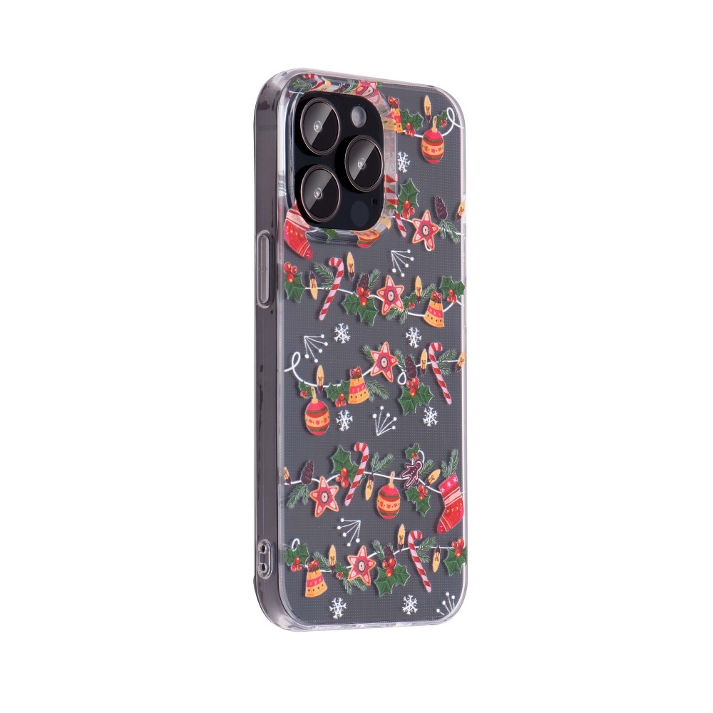 Pokrowiec etui zimowe wzr acuch APPLE iPhone 12 Mini / 6