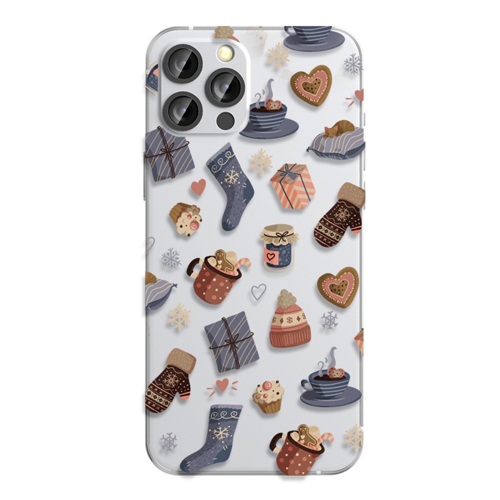 Pokrowiec etui zimowe wzr prezenty Xiaomi Redmi Note 10