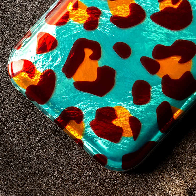 Pokrowiec etui Animal Glamour Crazy Gepard SAMSUNG Galaxy A17 / 3