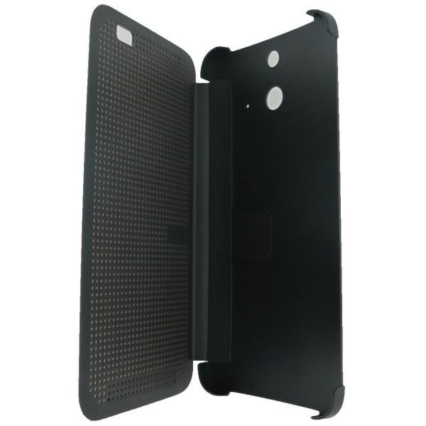 Pokrowiec etui Dot Flip Cover HC M110 czarne HTC One E8 / 2