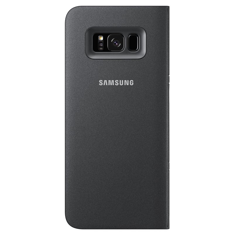 Pokrowiec etui oryginalne LED View Cover EF-NG955PBEGWW czarne SAMSUNG Galaxy S8+ / 4