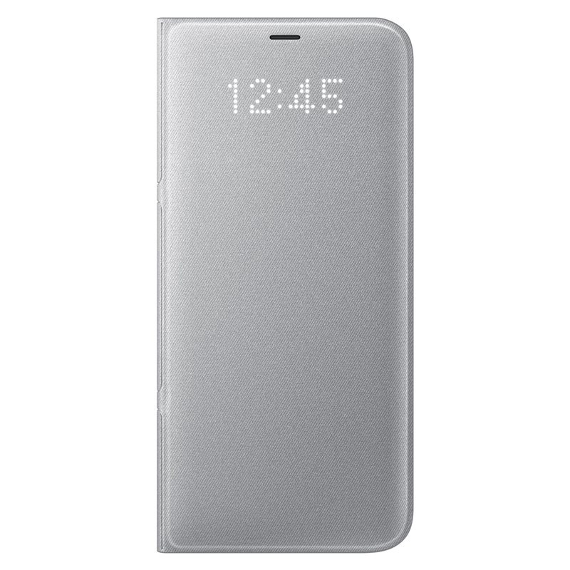 Pokrowiec etui oryginalne LED View Cover EF-NG955PSEGWW srebrne SAMSUNG Galaxy S8+
