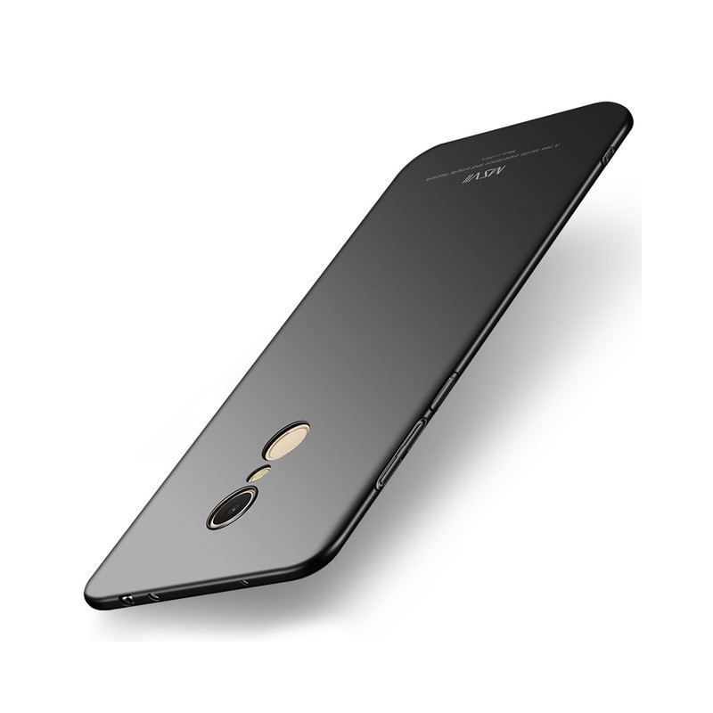 Pokrowiec MSVII Simple ultracienkie etui czarne  Xiaomi Redmi 5 Plus / 2