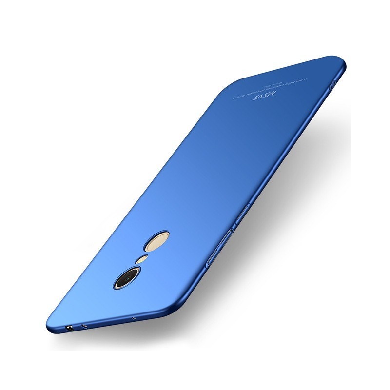 Pokrowiec MSVII Simple ultracienkie etui niebieskie  Xiaomi Redmi 5 Plus / 2