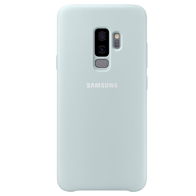 Pokrowiec etui oryginalne Silicone Cover niebieskie SAMSUNG Galaxy S9 Plus