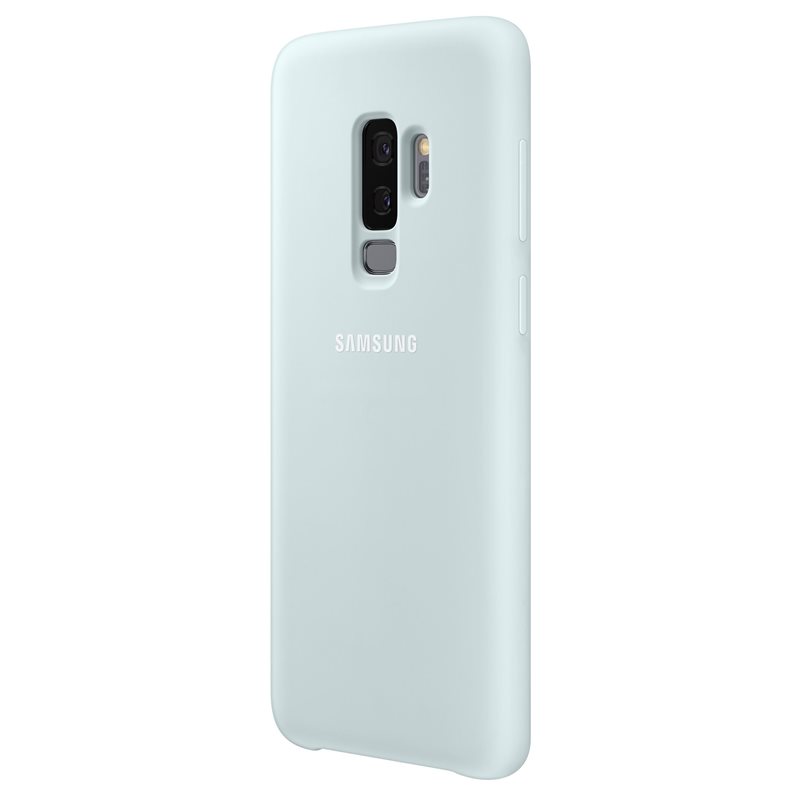 Pokrowiec etui oryginalne Silicone Cover niebieskie SAMSUNG Galaxy S9 Plus / 2