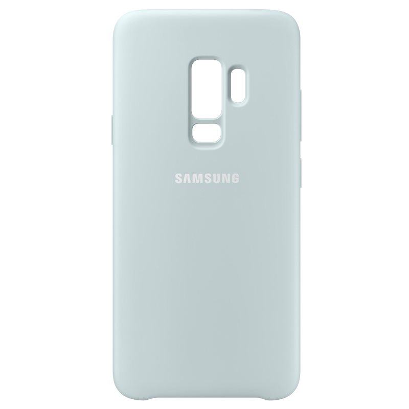 Pokrowiec etui oryginalne Silicone Cover niebieskie SAMSUNG Galaxy S9 Plus / 5