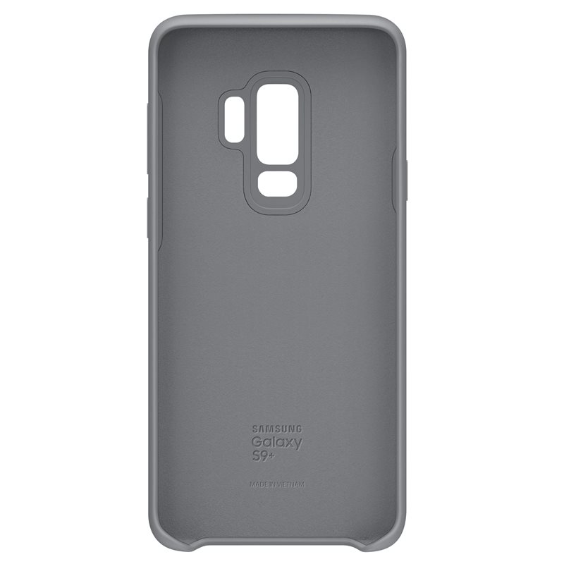 Pokrowiec etui oryginalne Silicone Cover szare SAMSUNG Galaxy S9 Plus / 4