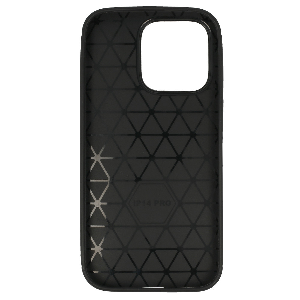 Pokrowiec etui pancerne Karbon Case czarne APPLE iPhone 15 Pro Max / 2