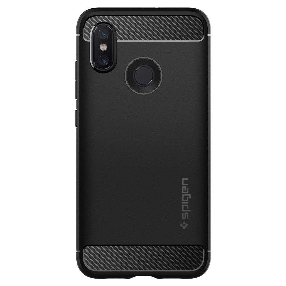 Pokrowiec etui Spigen Rugged Armor czarne Xiaomi Redmi 7 Pokrowiec etui Spigen Rugged Armor czarne Xiaomi Redmi 7
