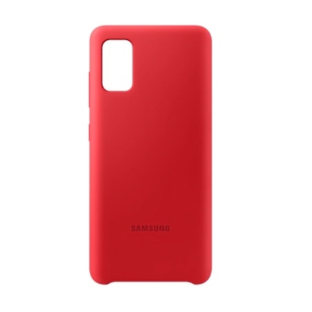 Pokrowiec etui oryginalne Silicone Cover czerwone SAMSUNG Galaxy A41 / 5
