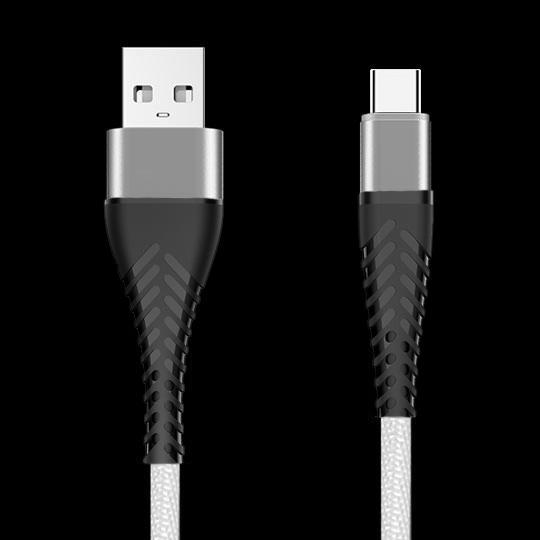 Kabel USB eXtreme Spider 3A 3m Typ-C biay Vivo Y16 / 2