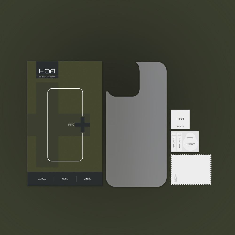 Folia ochronna Folia Hydroelowa Hofi Hydroflex Pro+ Back Protector 2-pack przeroczyste APPLE iPhone 13 Pro / 2