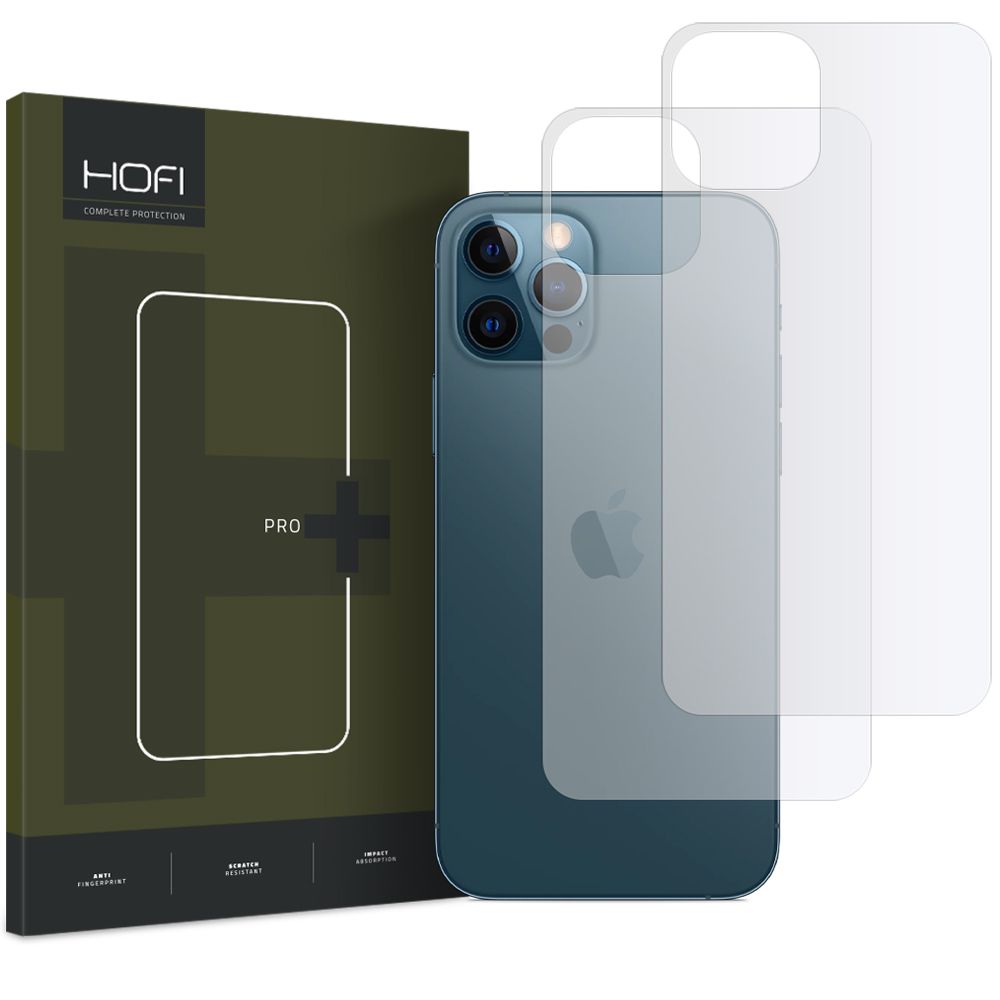 Folia ochronna Folia Hydroelowa Hofi Hydroflex Pro+ Back Protector 2-packprzeroczyste APPLE iPhone 12
