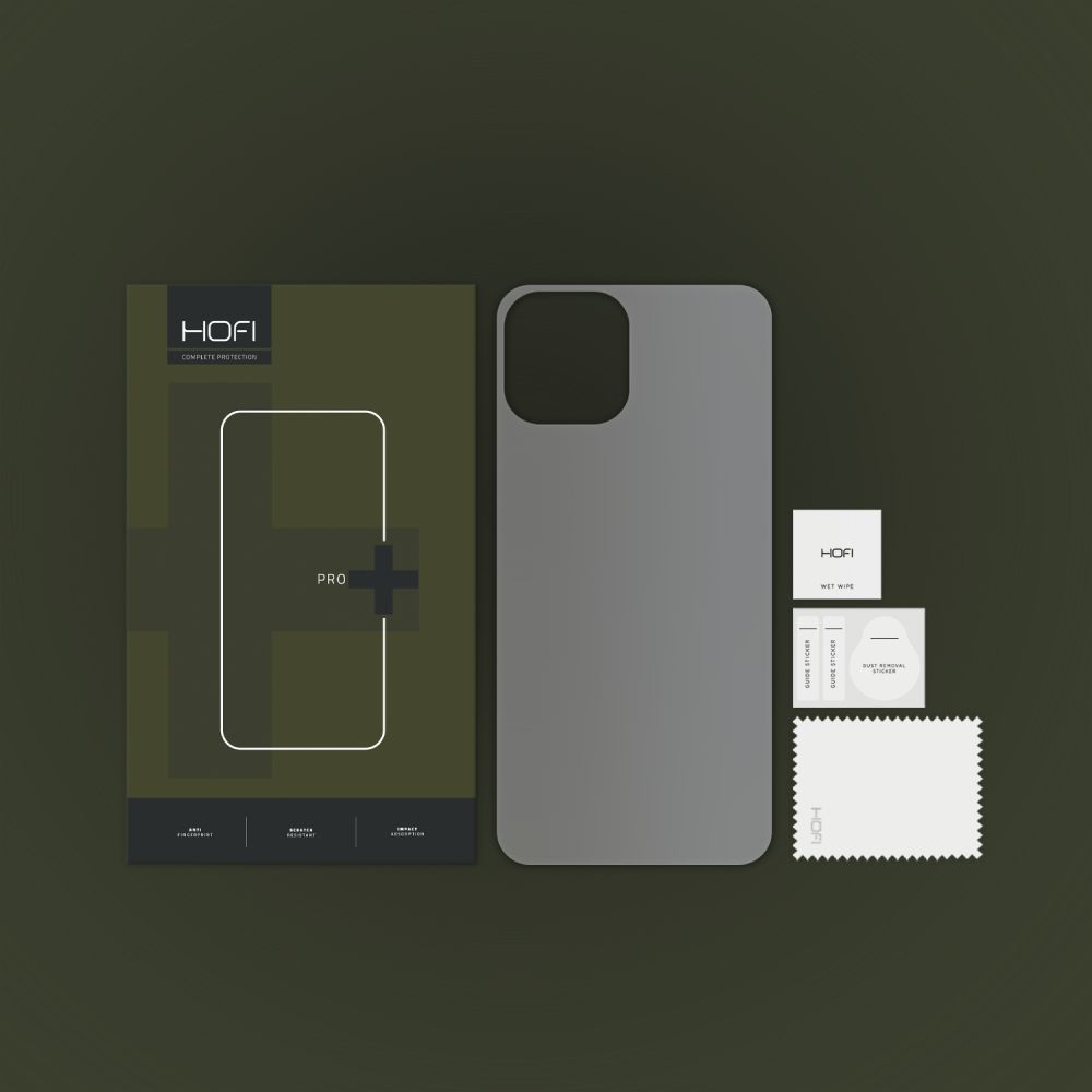 Folia ochronna Folia Hydroelowa Hofi Hydroflex Pro+ Back Protector 2-packprzeroczyste APPLE iPhone 12 / 2